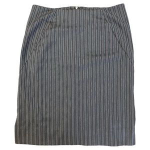 Theory Pencil Virgin Wool Striped Skirt, professional / casual office size 0